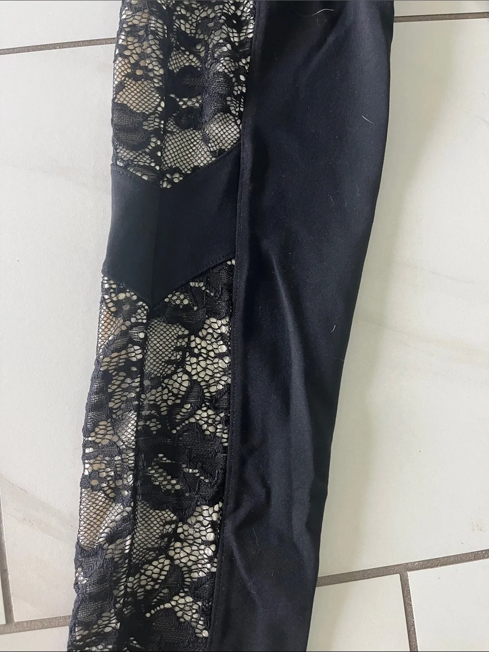 bebe leggings lace
